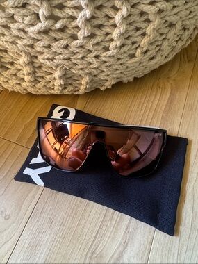 Quay Australia Nightfall Curved Sunglasses